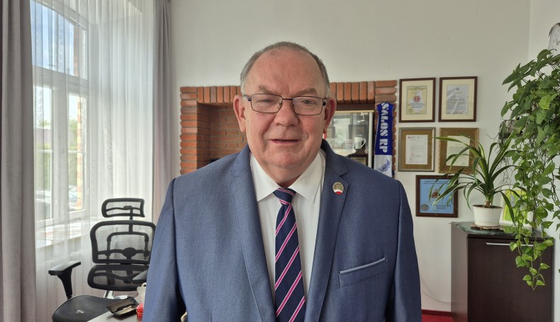 Prezes Suwalskiego Stowarzyszenia Działaczy Opozycji Antykomunistycznej Leszek Lewoc, fot. Areta Topornicka
