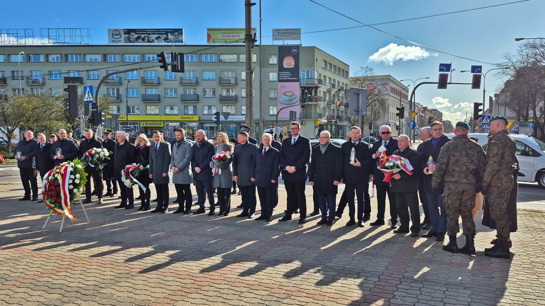 Obchody 15. rocznicy tragicznej katastrofy lotniczej pod Smoleńskiem w Białymstoku, 10.04.2025, fot. Grzegorz Pilat